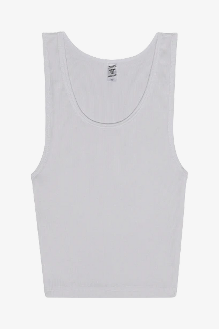 LA Apparel - 21308 Rib Crop Blank Tank ($20-$25)