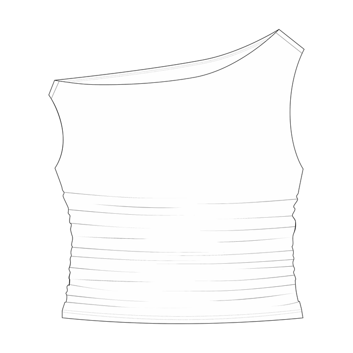 TP-005 ONE SHOULDER TANK ($25-$35)