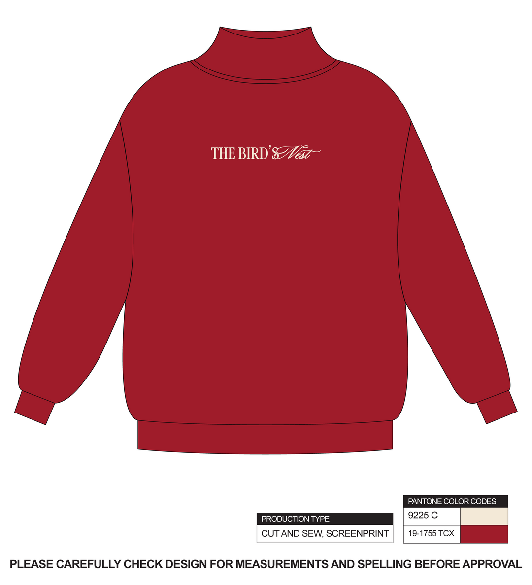 The Birds Nest Custom Merch