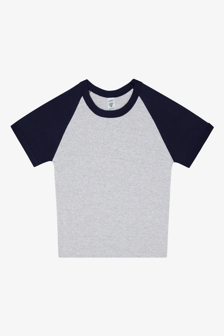 LA Apparel - 43077 Cropped Baby Tee