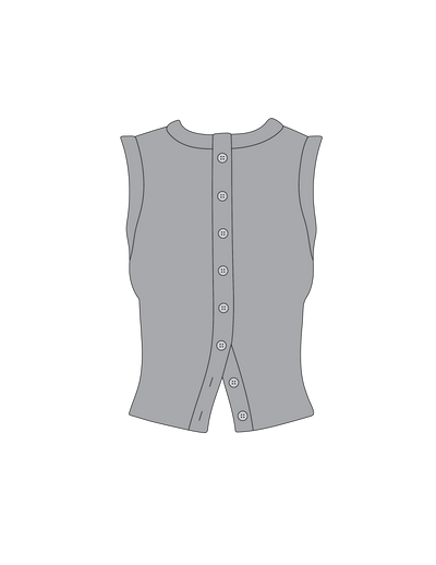 1018. BUTTON TANK