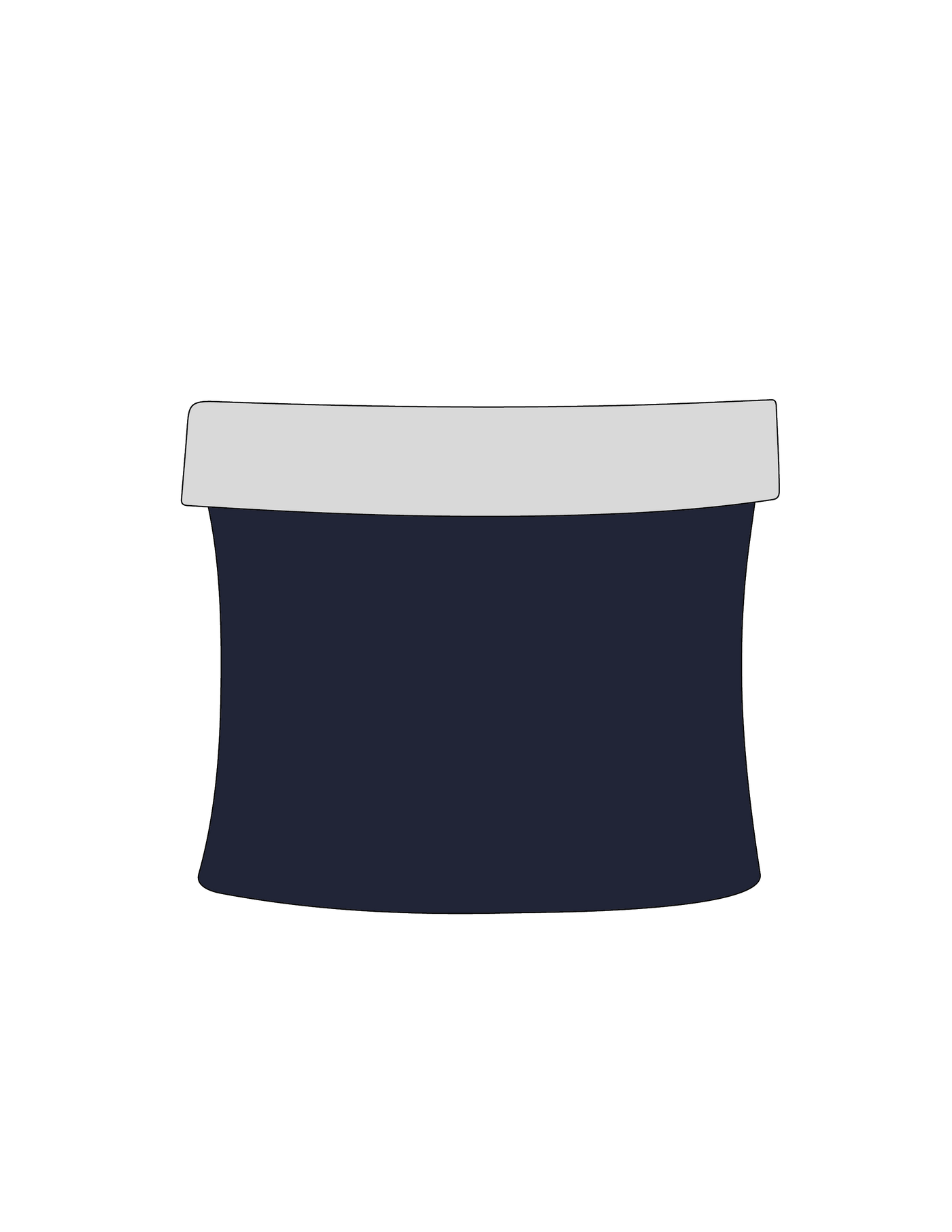 1020. FOLD OVER TUBE TOPS
