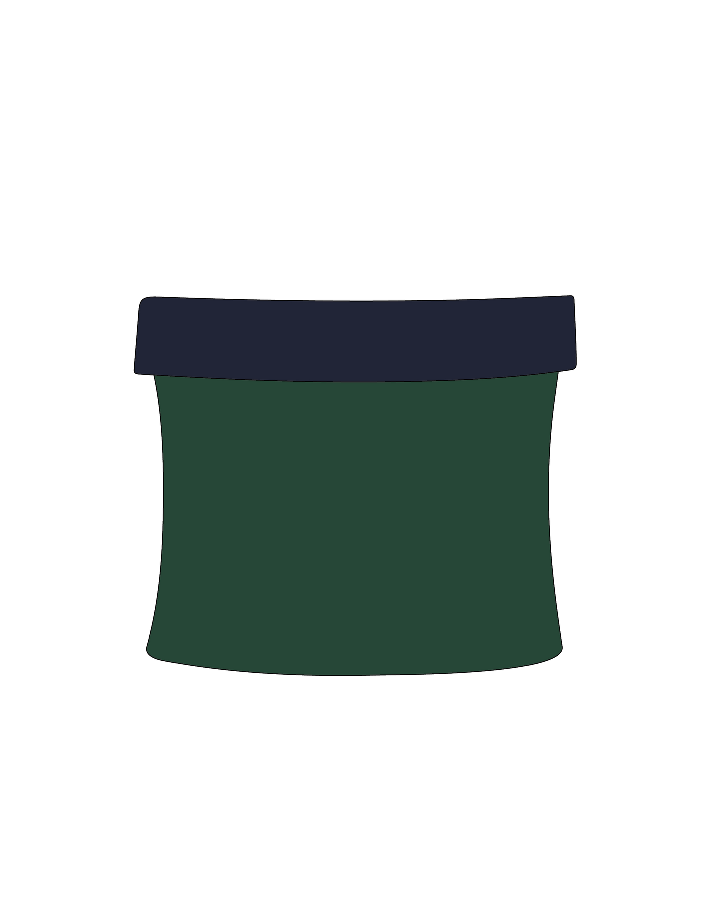 1020. FOLD OVER TUBE TOPS