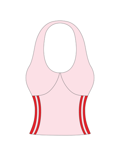 1016. STRIPED HALTER TOP