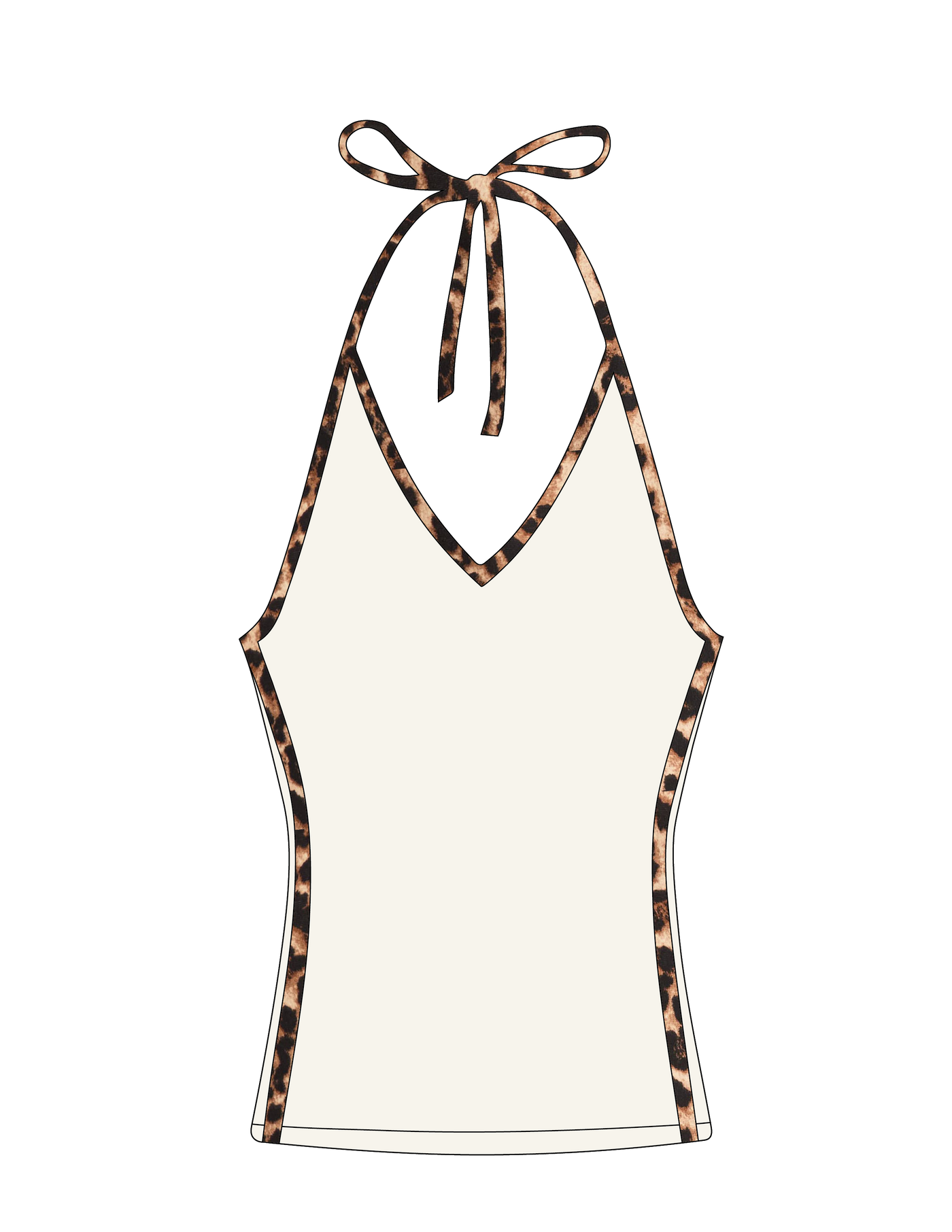 1012. PATTERNED HALTER