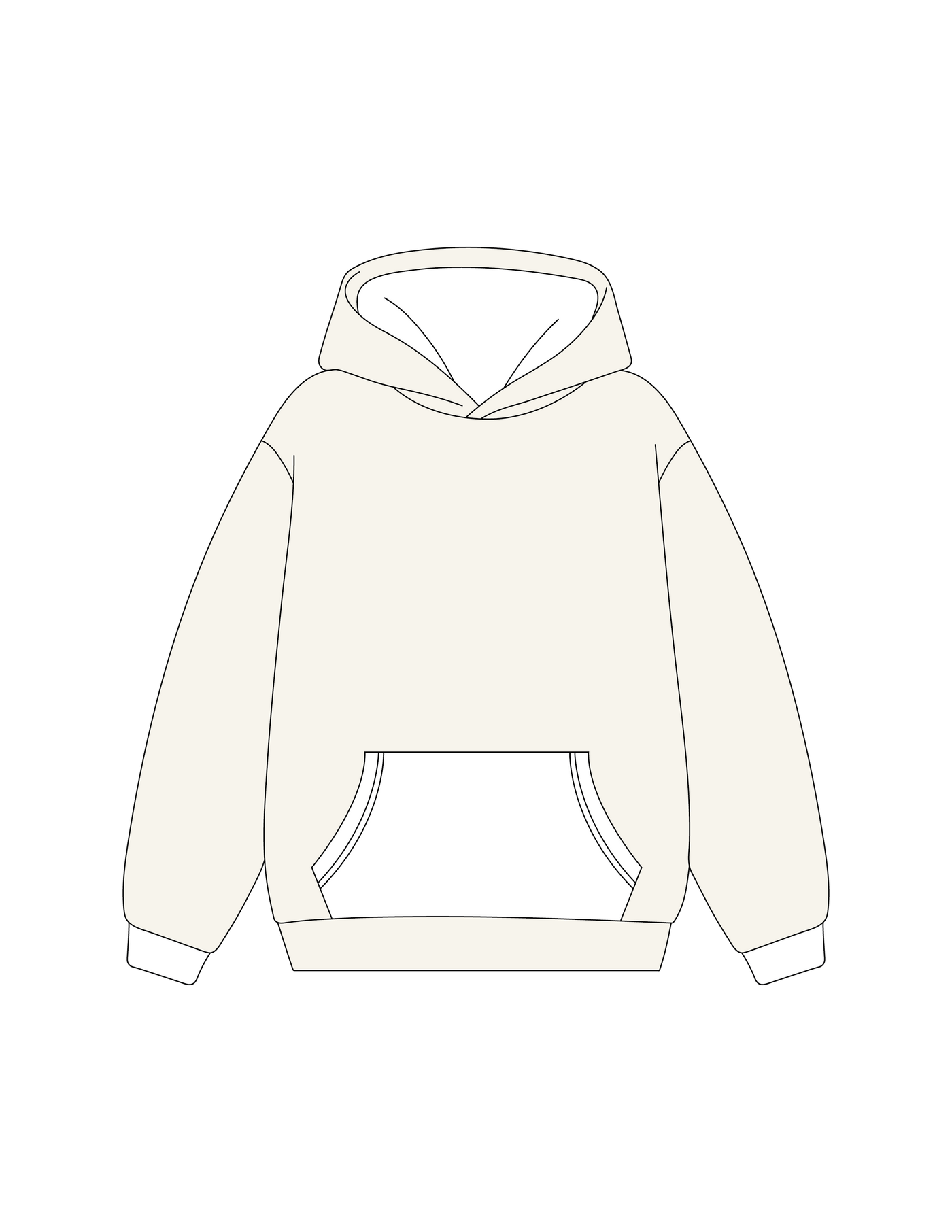 1007. LINED LEGACY HOODIE
