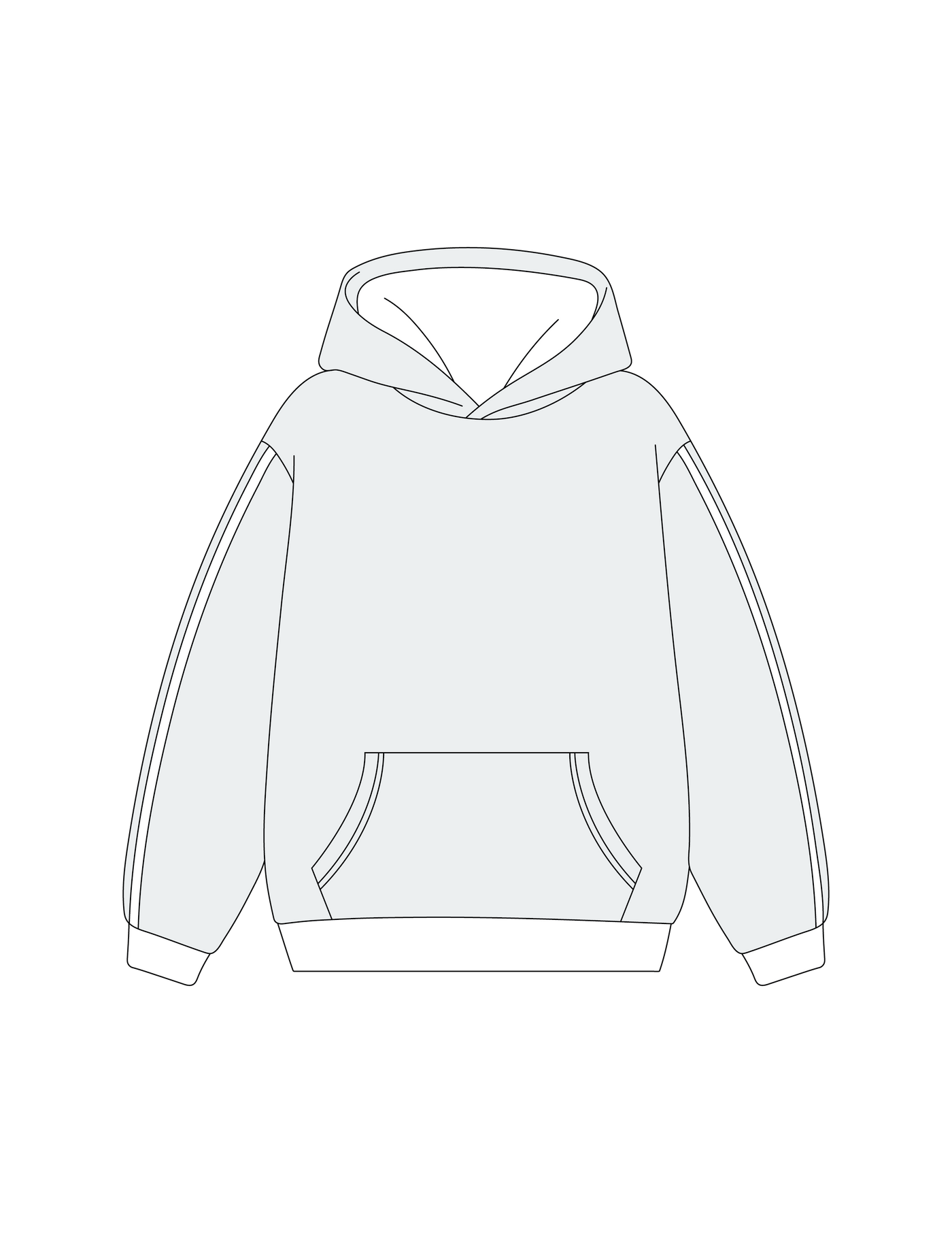 1007. LINED LEGACY HOODIE