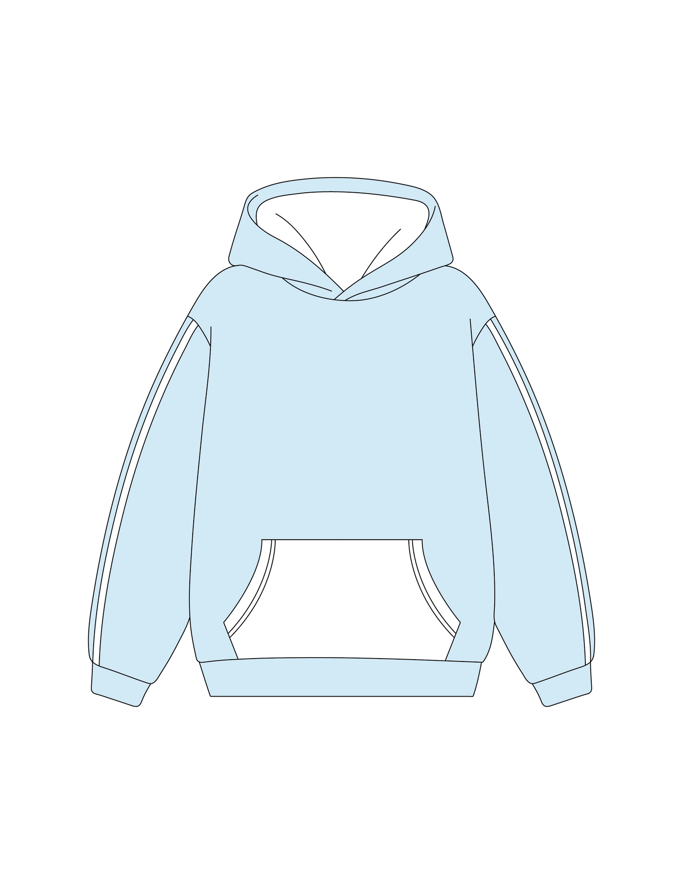 1007. LINED LEGACY HOODIE