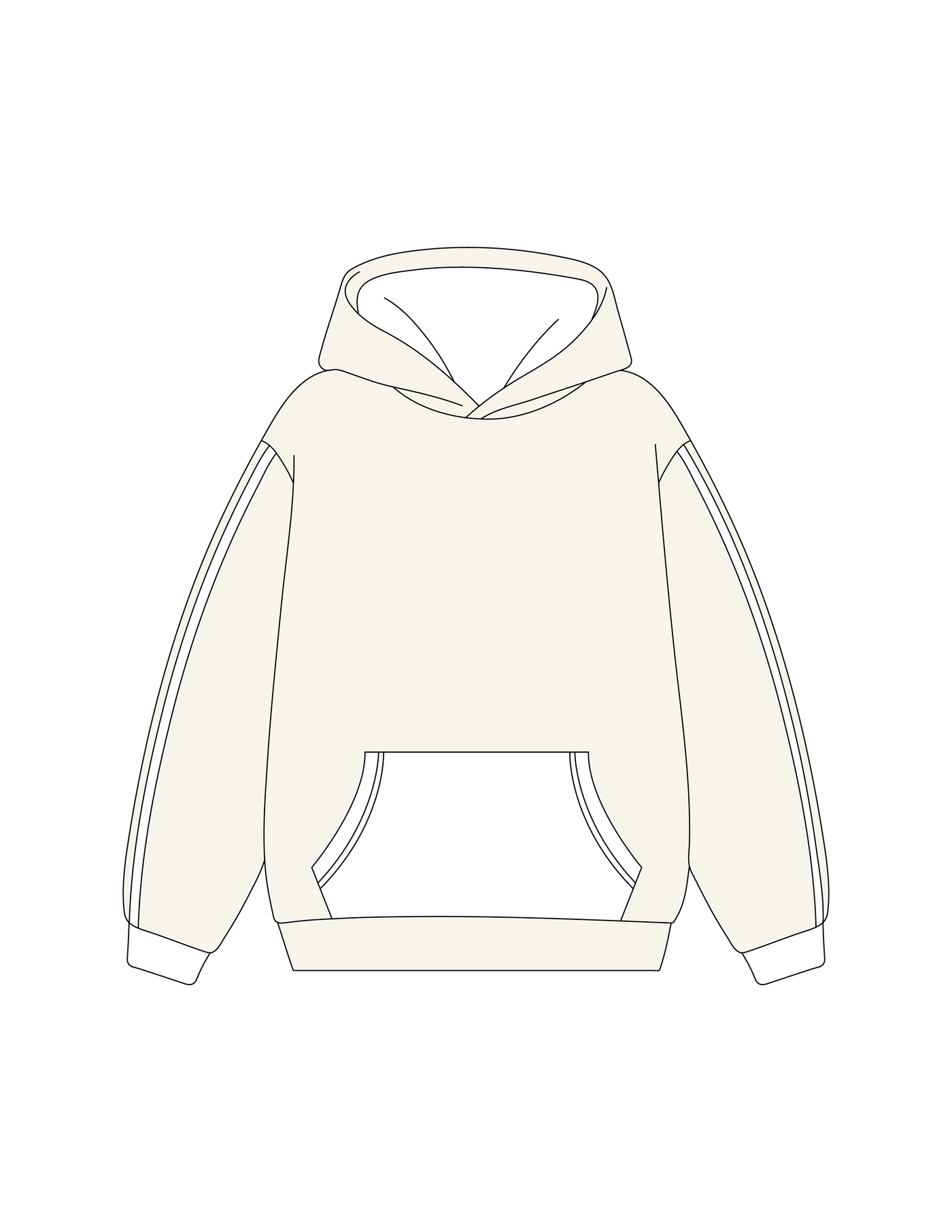 1007. LINED LEGACY HOODIE