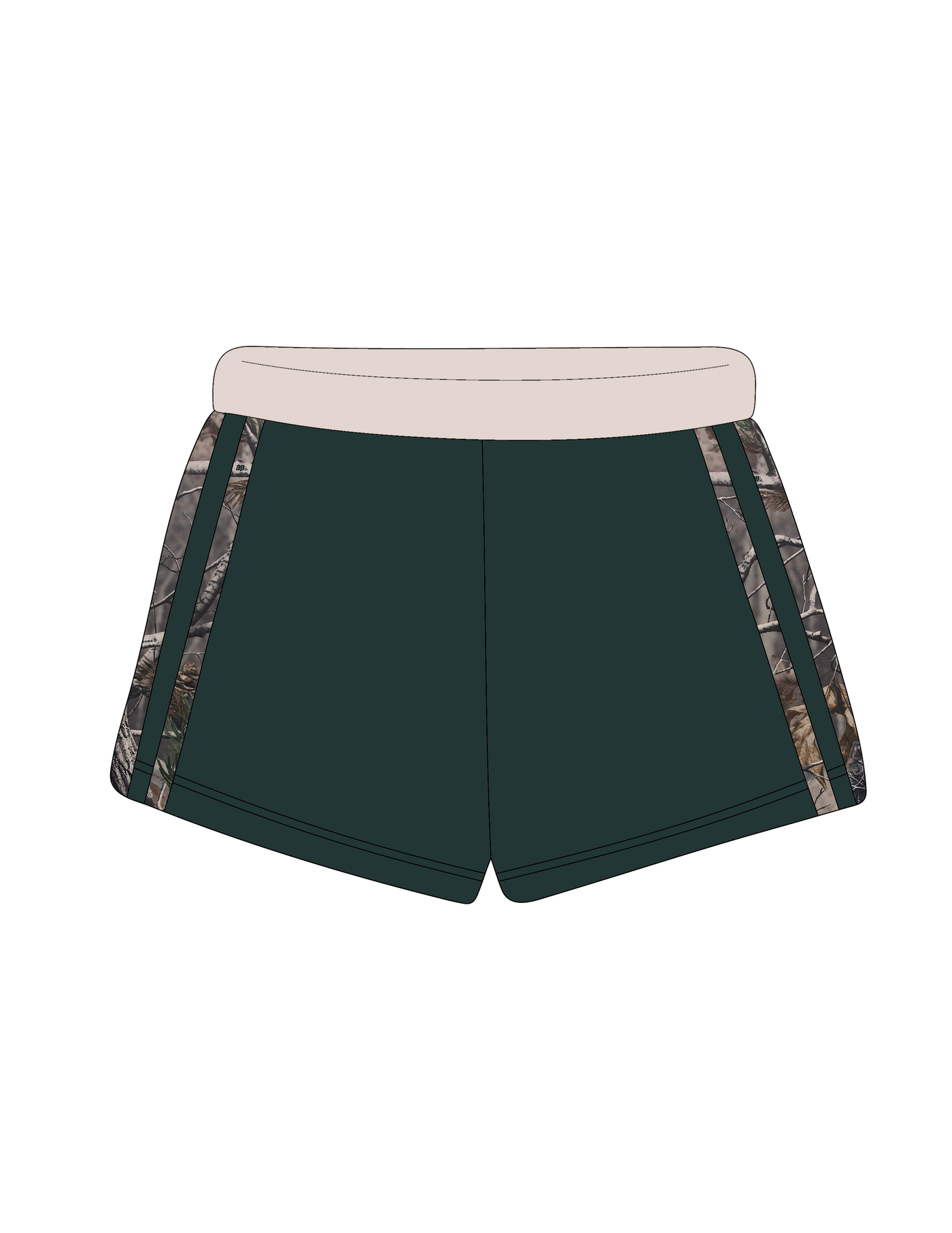 1014. PATTERNED SWEATSHORTS