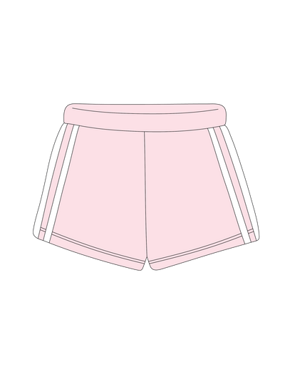 1008. LEGACY STRIPED SWEATSHORTS
