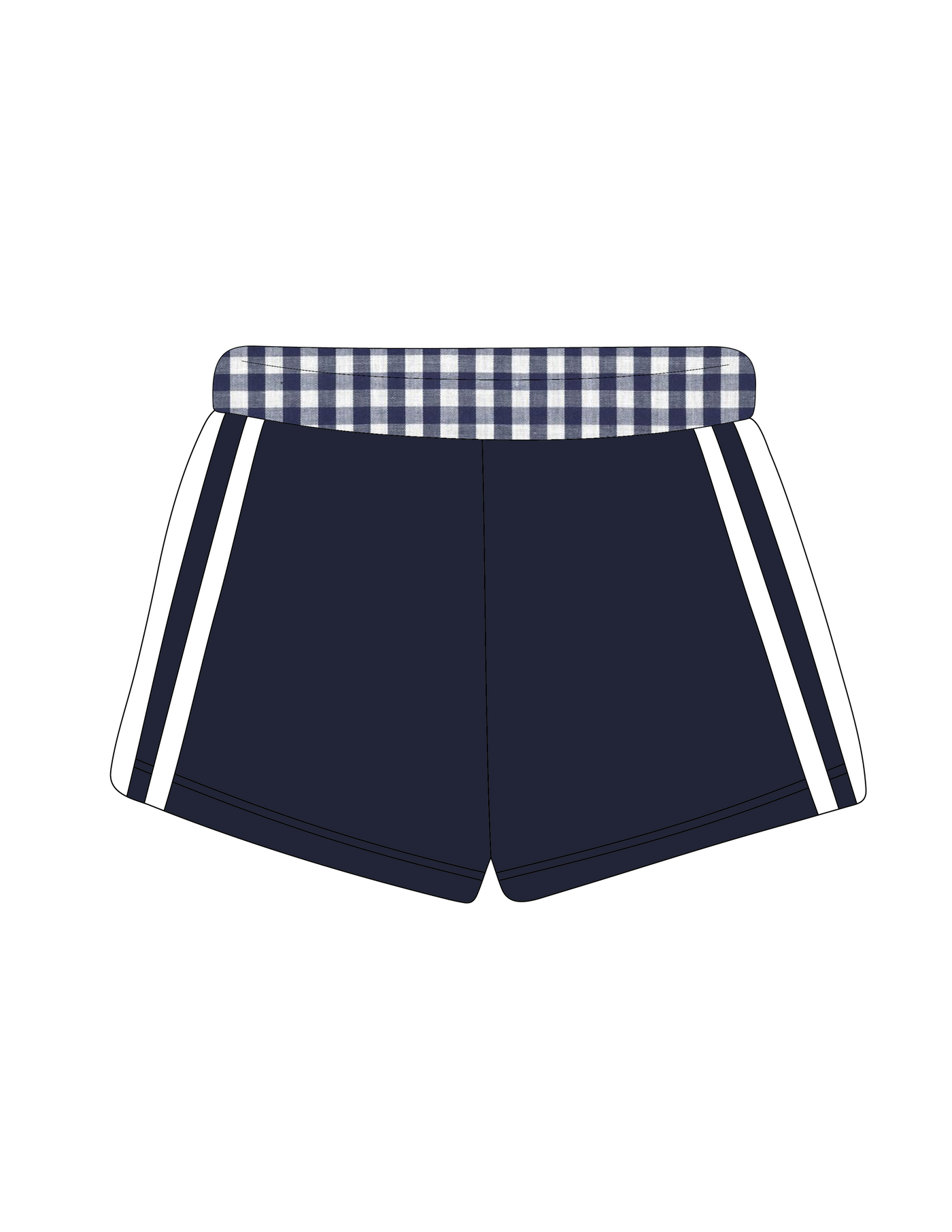 1014. PATTERNED SWEATSHORTS